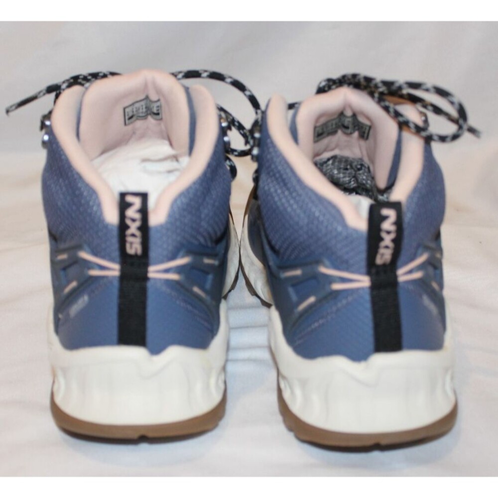 Keen Boots Nxis Evo Mid WP Hiking Textile‎ Synthetic Womens US 7.5 NIB BLUE GRAY - Picture 6 of 6